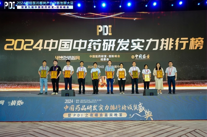 ：兀g冰球突破药业连膺中药研发实力全国第一！